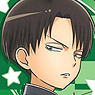 Attack on Titan: Junior High Big Can Badge Levi (Anime Toy)