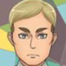 Kobutsuya Attack on Titan: Junior High Slide Can with Mini Notepad 06.Erwin (Anime Toy)
