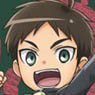 Kobutsuya Attack on Titan: Junior High IC Card Sticker 01.Eren (Anime Toy)