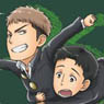 Kobutsuya Attack on Titan: Junior High IC Card Sticker 04.Jean & Marco (Anime Toy)