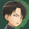 Kobutsuya Attack on Titan: Junior High IC Card Sticker 05.Levi (Anime Toy)