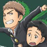 Kobutsuya Attack on Titan: Junior High Magnet Sticker 04.Jean & Marco (Anime Toy)