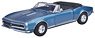 1967 Chevy Camaro SS (Blue) (Diecast Car)