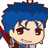 [Fate/stay night [Unlimited Blade Works]] Rubber Mascot [Lancer] (Anime Toy)