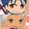 [Fate/stay night [Unlimited Blade Works]] Magnet & Notepad Set [Archer & Lancer] (Anime Toy)