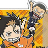 Haikyu!! Jumping Acrylic Pass Case Yu Nishinoya/Ryunosuke Tanaka (Anime Toy)
