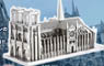 Metallic Nano Puzzle Premium Series Cathedrale Notre Dame de Paris (Plastic model)