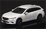 Mazda Atenza Wagon (2015) White Pearl Mica (Diecast Car)
