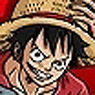 One Piece Rotation Key Ring Luffy (Anime Toy)