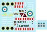 Canadian Armour in Italy Sherman Mk V Three Rivers Regiment - The Ontario Regiment Decal Set (Decal)