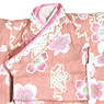 PNXS Girls Kimono/Ruffle Hakama Set -Hinazakura- (Pink) (Fashion Doll)