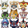 Monster Hunter X Acrylic Mascot Collection (Set of 10) (Anime Toy)