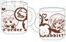 Gochumon wa Usagi Desu ka?? Latteart Water-repellent Mug Cup (Anime Toy)