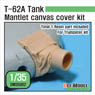 T-62A Tank Mantlet Canvas Cover Kit (for Trumpeter) (Plastic model)