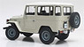 トヨタ ランドクルーザー FJ40 1977 クリーム (ミニカー)