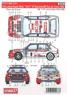 Lancia Super Delta `A.R.T` #7 Sanremo/#8 Tour de Corse 1992 (デカール)