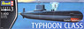 Typhoon Class Soviet Submarine (Plastic model)