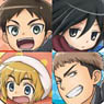 Attack on Titan: Junior High Can Badge Strap (Set of 20) (Anime Toy)