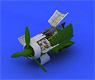 Fw190A-8 Engine & Fuselage Guns (for Eduard) (Plastic model)