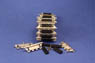 Currently Used UK Chieftain Abrasion/Wear State Workable Track Link (Metal) (Plastic model)
