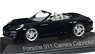 ポルシェ 911 (991) カレラ カブリオレ ブラックメタリック (ミニカー)