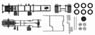 (HO) メルセデスベンツ Atego 7.5t シャーシー 2セット (鉄道模型)