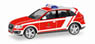 (HO) Audi A5 Fire Fighting Vehicle Leipzig Fire Department (Model Train)
