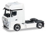 (HO) Mercedes-Benz Actros Giga Space Rigid Tractor w/BullBar, Roof Light White (MB Actros 11 ZM) (Model Train)