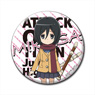 Attack on Titan: Junior High Can Badge Mikasa (Anime Toy)