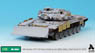 露・T-90 戦車 ドーザーブレード搭載用エッチングパーツ サイドスカート、金属砲身付 (MEN社用) (プラモデル)