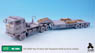 Photo-Etched Parts for JGSDF Type 73 Oversized Semi Trailer (for A) (Plastic model)