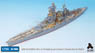 Photo-Etched Parts for IJN Battle Ship Haruna 1944 w/Metal Gun Barrel, Wooden Deck (for F) (Plastic model)