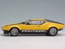 De Tomaso Pantera GT4 1974 Yellow/Black (Diecast Car)