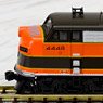 EMD F7A/B 2 Locomotive Set `Great Northern` (#444A + #444B) (2-Car Set) (Model Train)