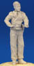 German Tank Captain Figure (Plastic model)