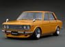 Datsun Bluebird SSS (P510) Brown (Diecast Car)