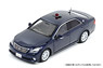Toyota Crown (GRS 202) 2014 Osaka Prefectural Police Highway Traffic Police Corps Vehicle (Navy) (Diecast Car)