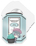 TV Animation [Diabolik Lovers: More, Blood] Slide Mirror 10 (Azusa Mukami) (Anime Toy)