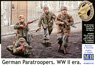 German Paratroopers, WWII Era. (Plastic model)