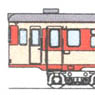KIHA55 #6~15 (1st Edition) Conversion Kit (Unassembled Kit) (Model Train)