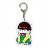 Osomatsu-san Gyugyutto Acrylic Key Ring Jyushimatsu (Anime Toy)