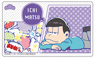 Osomatsu-san IC Card Sticker Ichimatsu (Anime Toy)