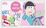 Osomatsu-san IC Card Sticker Todomatsu (Anime Toy)