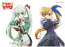 Magical Girl Lyrical Nanoha ViVid Sticker Einhard & Vivio (Anime Toy)