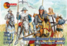 Teutonic Mounted Sergeants (1-st. Half of the XV Century) (12 Figures/12 Horses) (Plastic model)