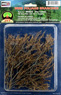 95522 JTT Miniature: Dry Leaf Tree (60 Pieces) (Wire Foliage Branches Dry Leaves, 60 Branches 1.5`` to 3`` Height) (Model Train)