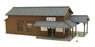 [Miniatuart] Good Old Diorama Series : Station Building I (Unassembled Kit) (Model Train)