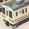 1/80 16.5mm East Japan Railway Series 107-100 Late Type Paper Kit (Unassembled Kit) (Model Train)