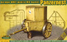German WW2 Mobile MG Bunker Panzernest (Plastic model)