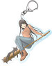Flying Witch Acrylic Key Ring 1 (Anime Toy)